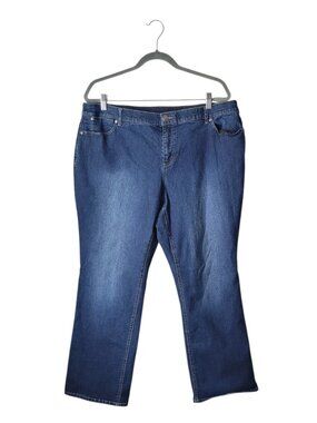 CJ Banks Dark Wash Bootcut Jeans